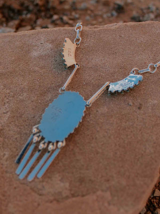 RTS ★ Zuni Needlepoint Cluster Necklace