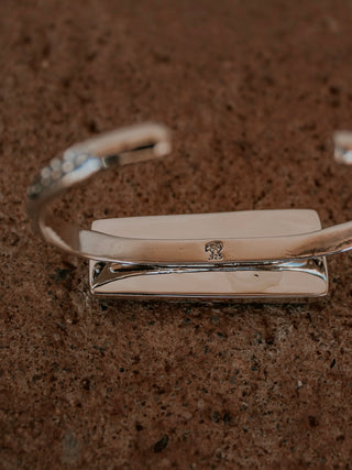 RTS ★ White Buffalo Chunky Bar Cuff