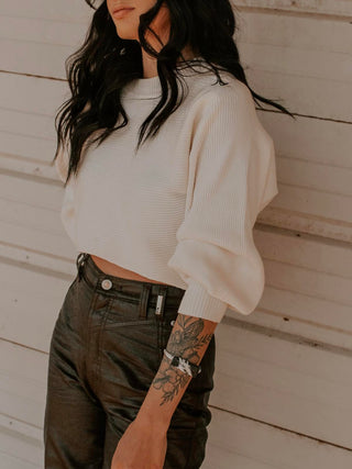 RTS ★ White Buffalo Chunky Bar Cuff