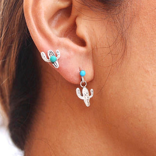 RTS ★ Saguaro Cactus Dangle Earrings