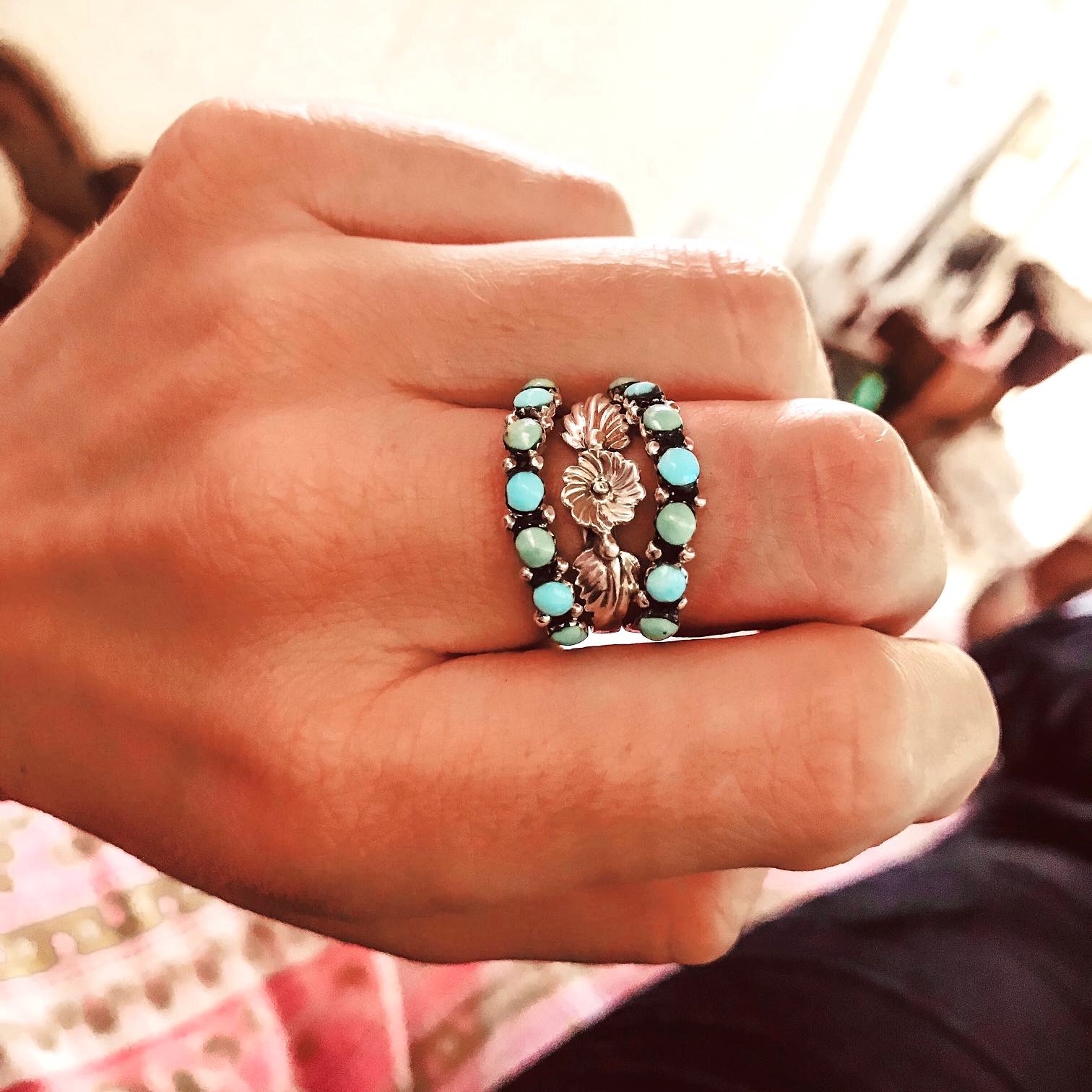 Turquoise wedding ring stacker 60 photos - Vianawedding.com
