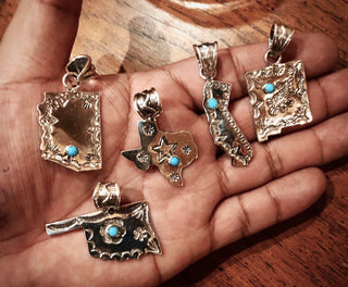 USA Baby State Necklace