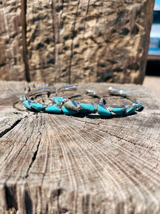 RTS ★ Lucky 7 Stone Cuff ★ Blue