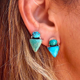 RTS ★ Triangle + Stone Studs