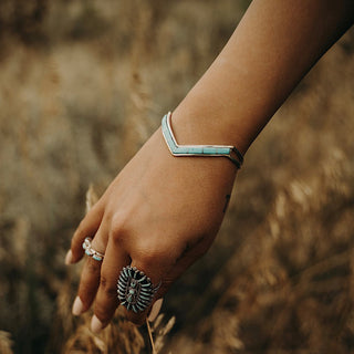 RTS ★ New Chevron Cuff ★ Blue