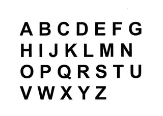 The Porter Initial Letter Ring