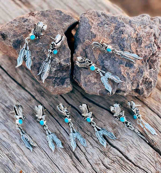 RTS ★ Eagle Dangle Studs