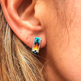 RTS ★ Beaded Rectangle Studs Lot 2