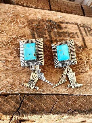 RTS ★ Turquoise Bang Bang Earrings