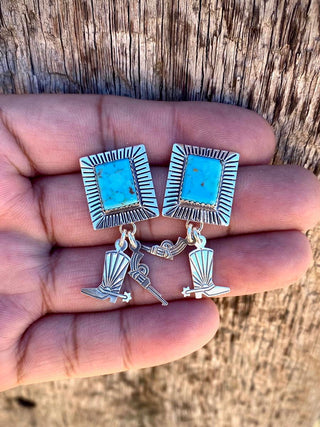 RTS ★ Turquoise Bang Bang Earrings