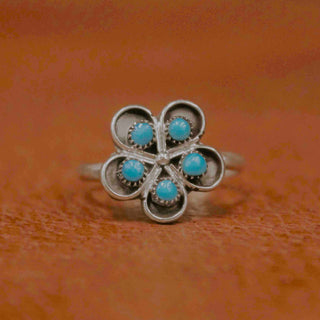RTS ★ Zuni Five Petal Ring