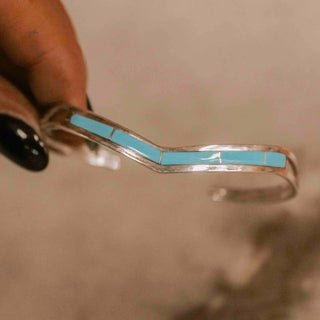 RTS ★ New Chevron Cuff ★ Blue