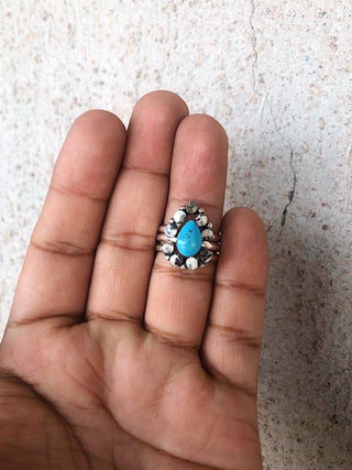 Lionheart White Buffalo Topaz Stacker Trinity - Teardrop