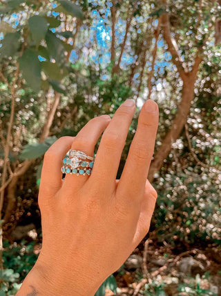 RTS ★ Silver Feather Stacker Ring