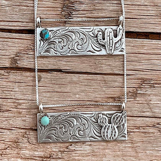 RTS ★ Midnight Cactus Necklace