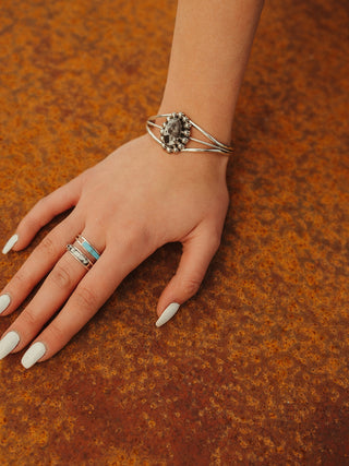 RTS ★ Triple Prong Cuff ★ White Buffalo