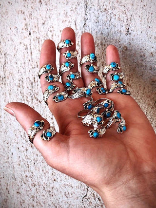 Sleeping Beauty Wrap Ring