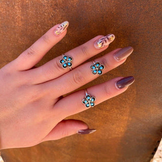 RTS ★ Zuni Five Petal Ring