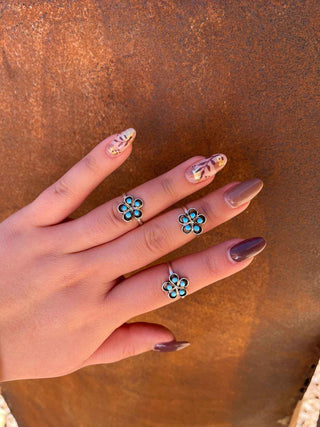 RTS ★ Zuni Five Petal Ring