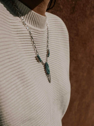 RTS ★ Zuni Needlepoint Cluster Necklace