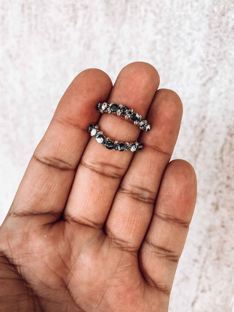 Curve Stacker Ring ★ WHITE BUFFALO