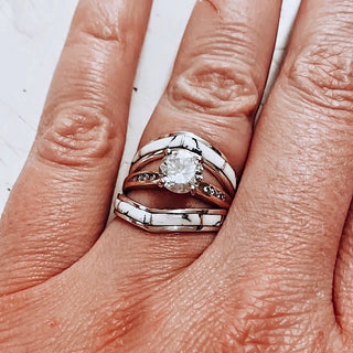 RTS ★ White Buffalo Chevron Stacker