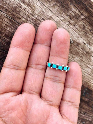 Five Square Stacker Ring