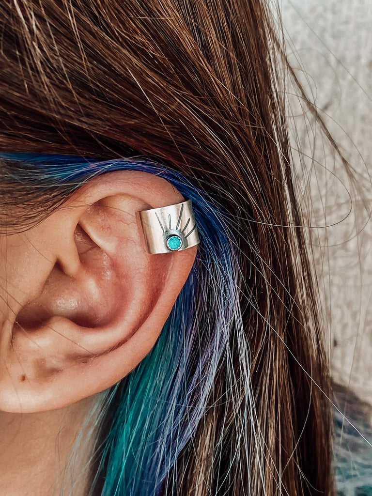 RTS ★ TURQUOISE EAR CUFF