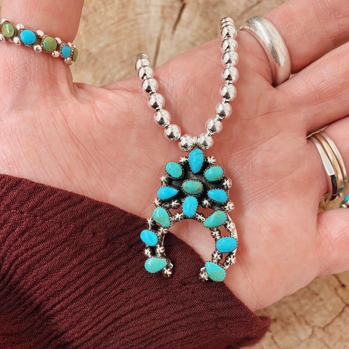 Lil' One Squash Necklace – Turquoise Tuesday