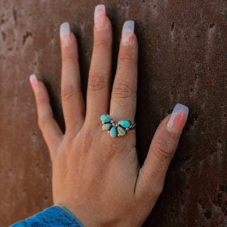 Turquoise Tiara Ring